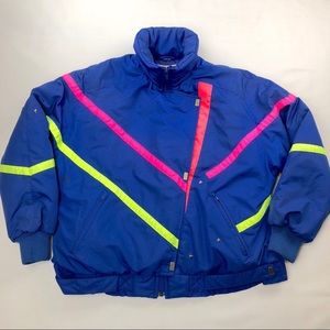 Awesome Vintage Obermeyer 80’s Ski Jacket Size 12